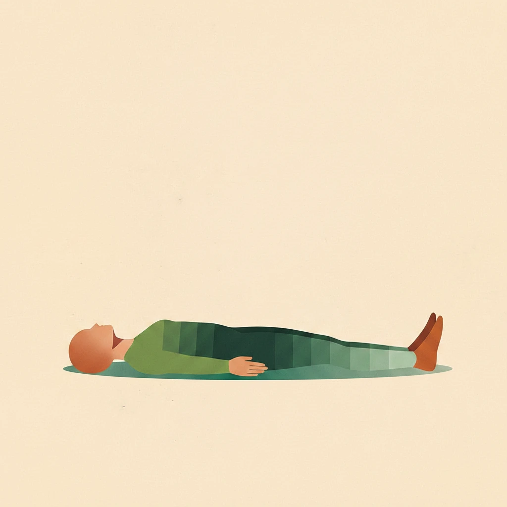 Fish Pose yoga pose illustration