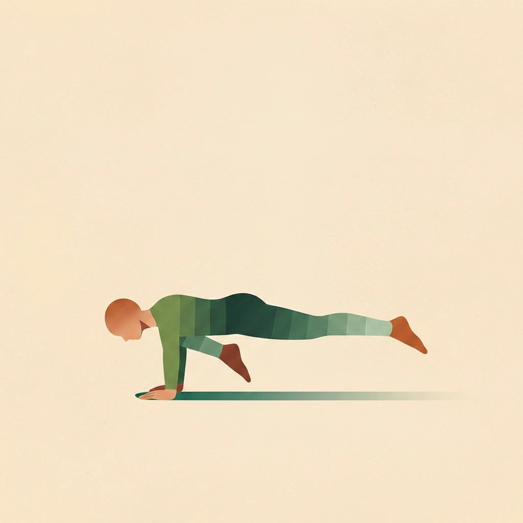 Elephant Trunk Pose yoga pose illustration