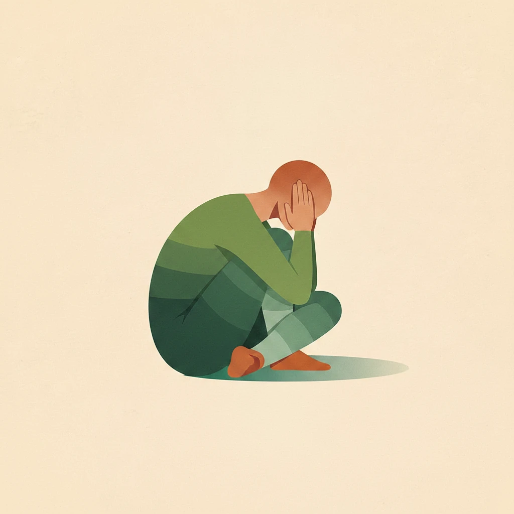 Embryo in Womb Pose yoga pose illustration