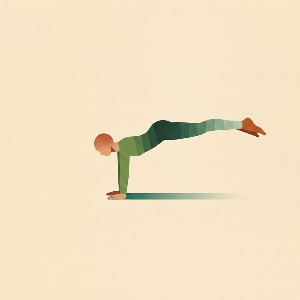 Firefly Pose yoga pose illustration