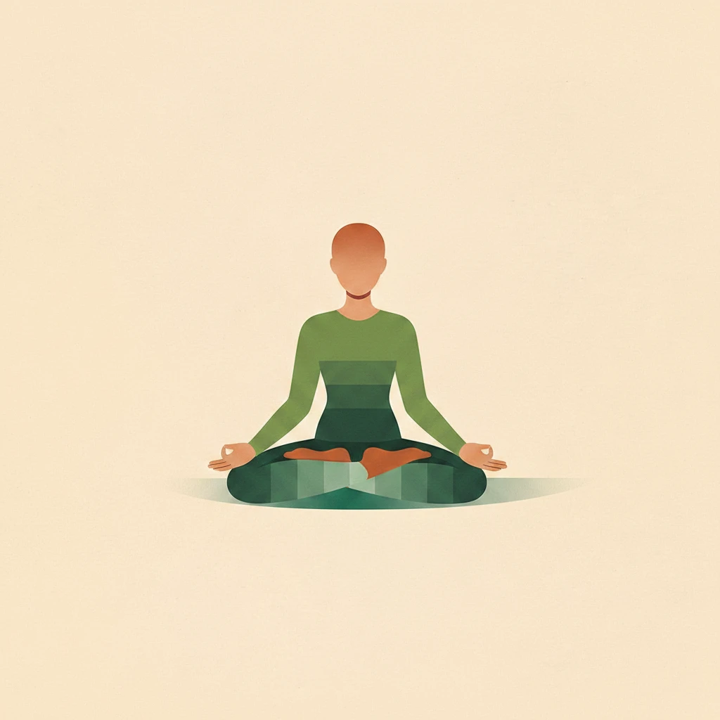 Lotus Pose yoga pose illustration