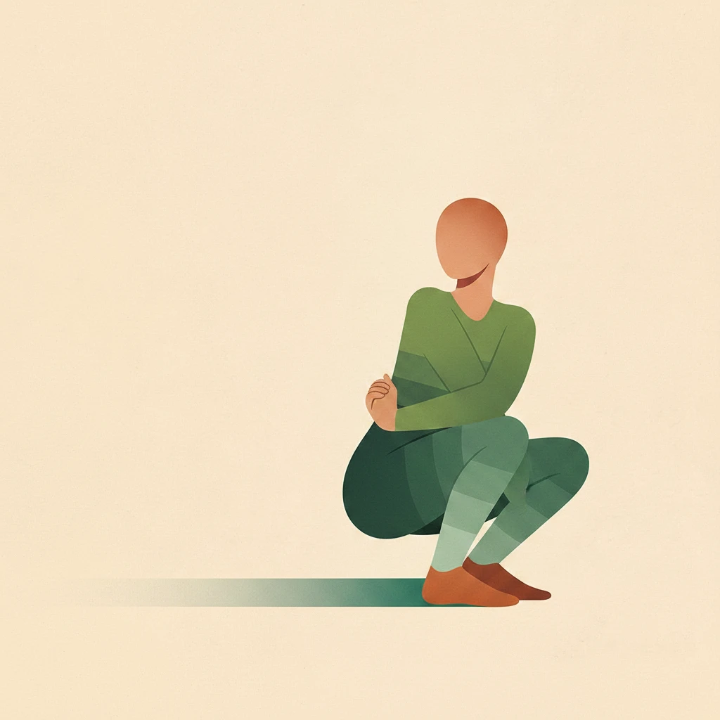 Noose Pose yoga pose illustration