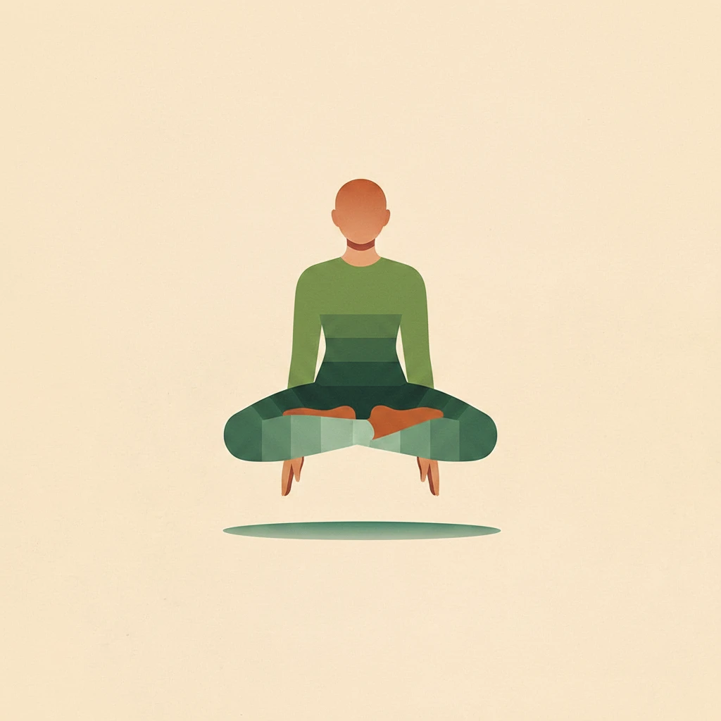 Rooster Pose yoga pose illustration