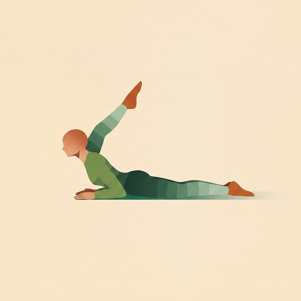 Sage Gheranda's Pose yoga pose illustration