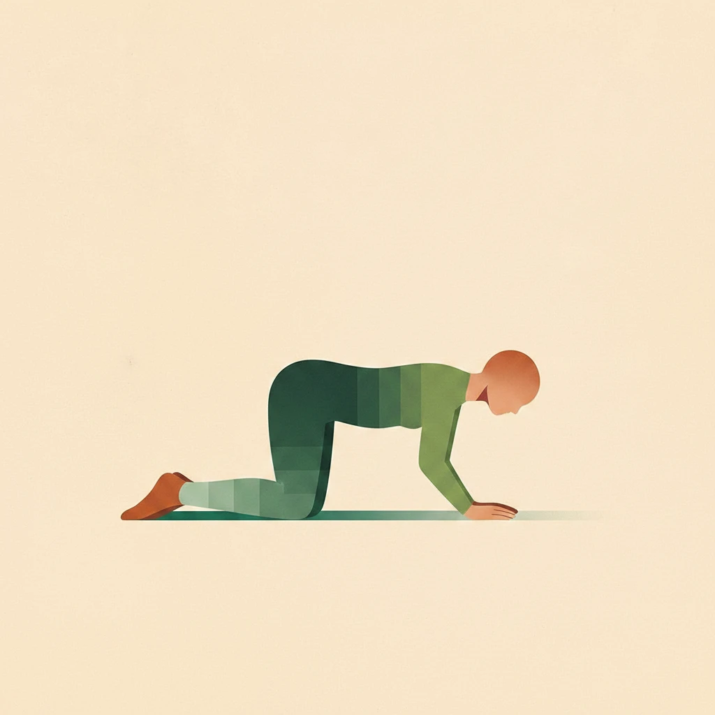 Table Pose yoga pose illustration